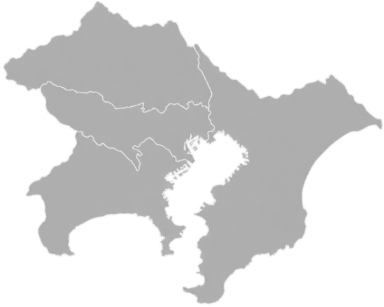 首都圏の地図